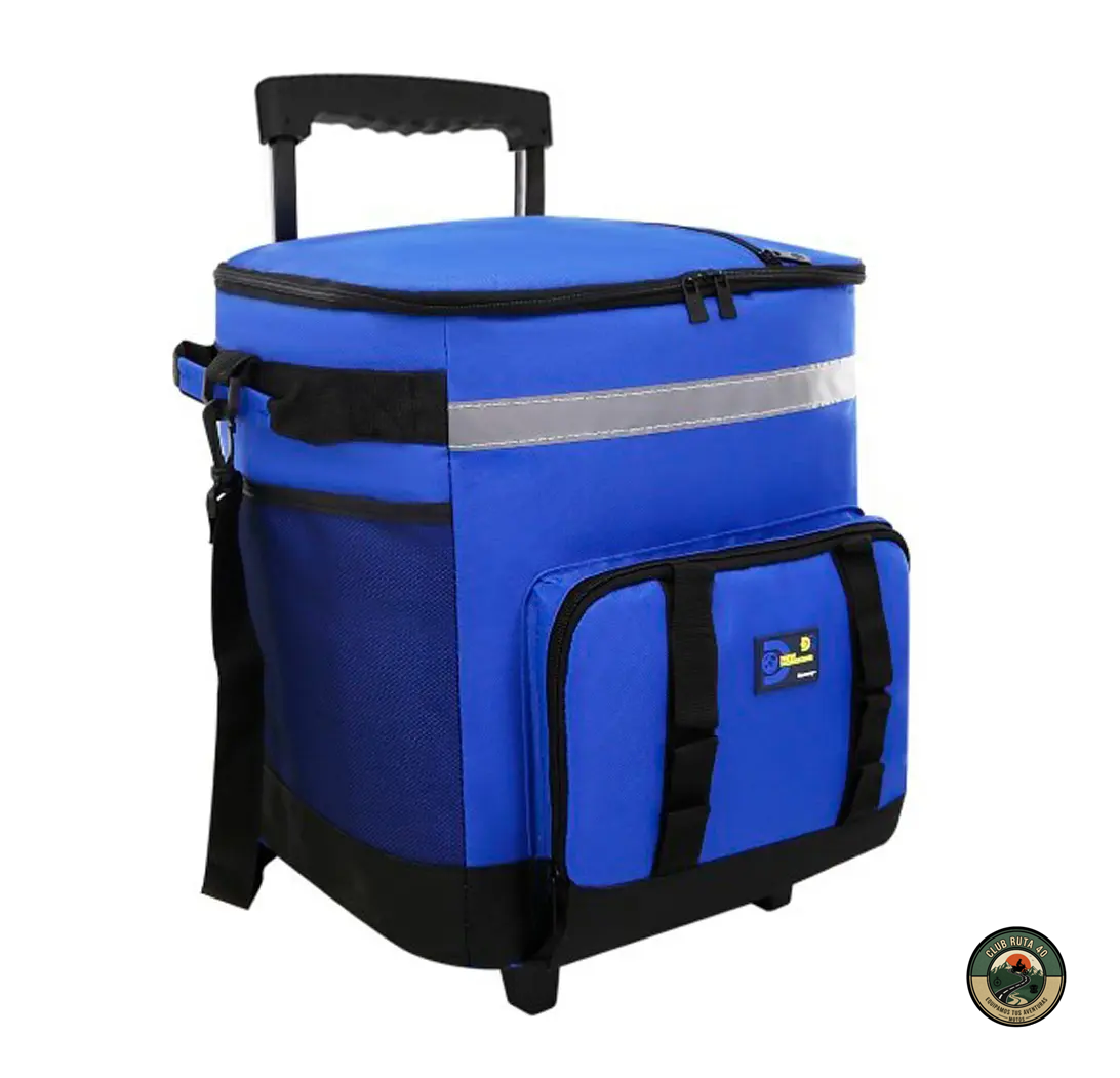 Conservadora Plegable con Carro Discovery 30L Azul