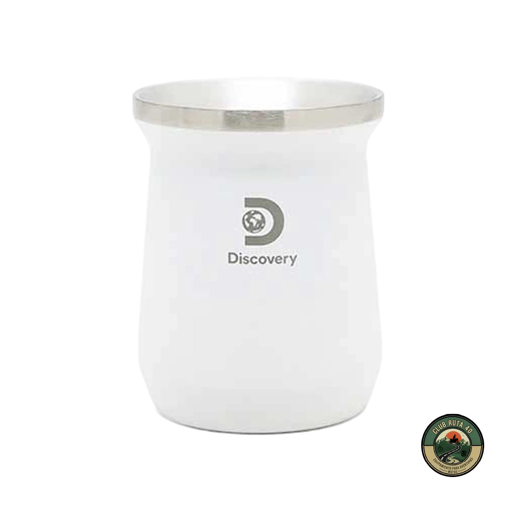Mate Térmico Discovery Acero Inoxidable Blanco 236ml
