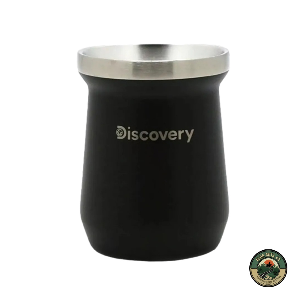 Mate Térmico Discovery Acero Inoxidable Negro 236ml