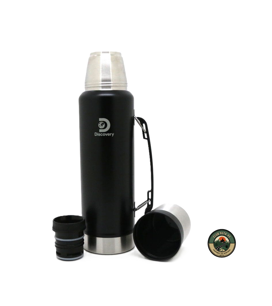 Termo Discovery Acero Inoxidable 1300ml Negro