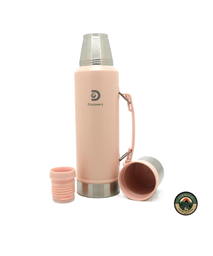 Termo Discovery Acero Inoxidable 1300ml Rosa
